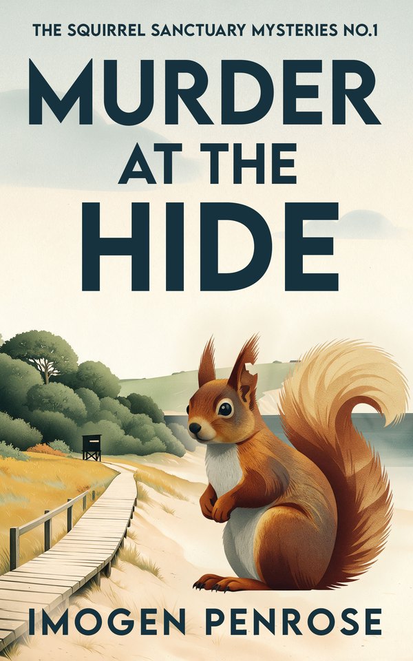 Murder at the Hide, book one of The Squirrel Sanctuary Mysteries by Imogen Penrose